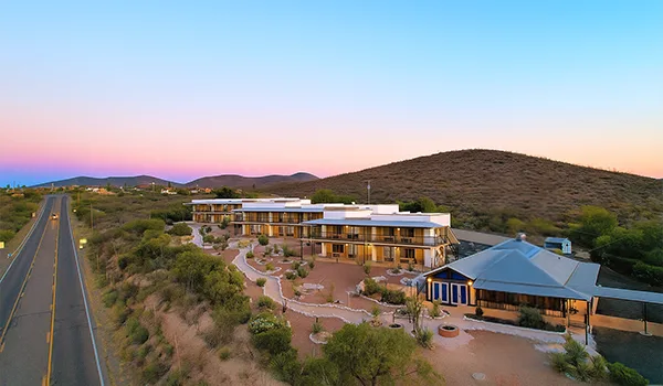 Tombstone Hotel Desert View