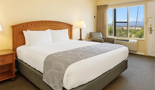 Tombstone King Bed Hotel Room