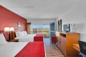 Victorian Ladies double bed room at historic Lookout Lodge Tombstone – authentic period furnishings near O.K. Corral