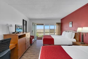 Victorian Ladies double bed room at historic Lookout Lodge Tombstone – authentic period furnishings near O.K. Corral
