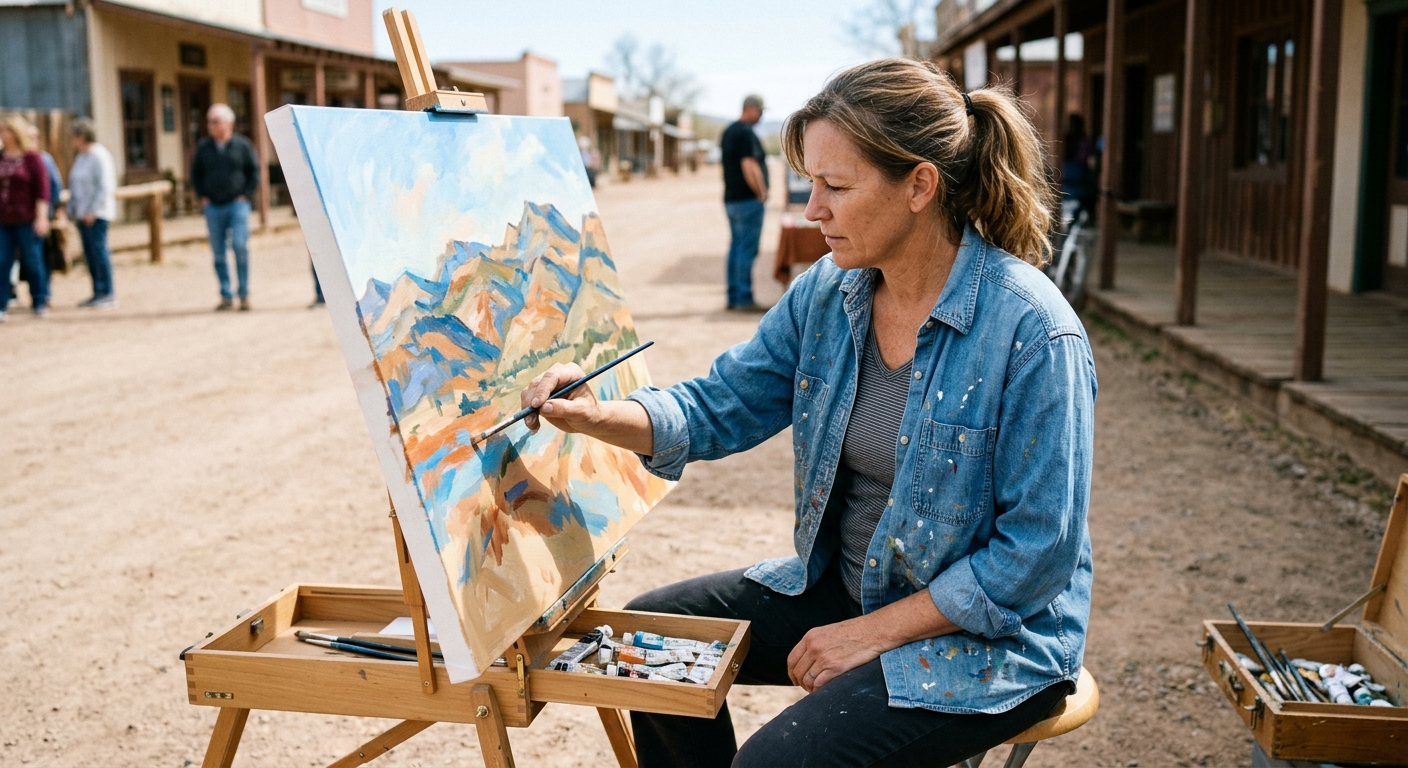 Vibrant Arts Scene in Tombstone, Arizona