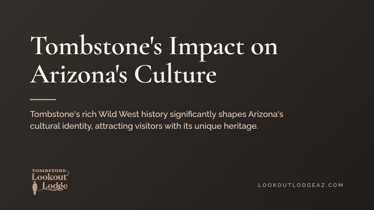 Title card reading Tombstone's Impact on Arizona's Culture